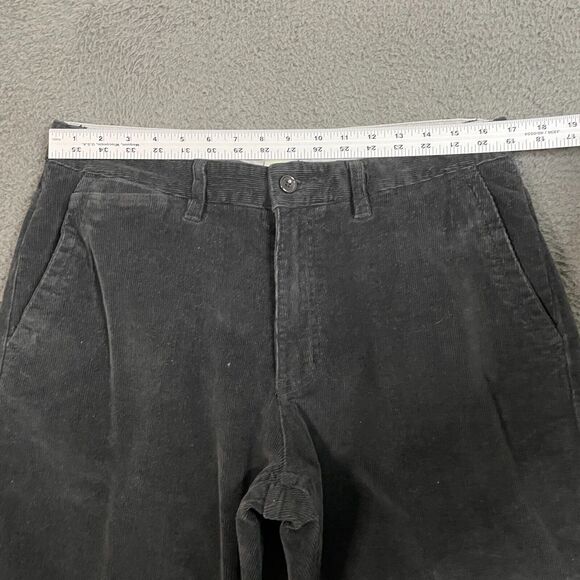 Quiksilver Pants Mens 34x32 Gray Straight Fit Corduroy Chino Skater Y2K Casual - Picture 8 of 12